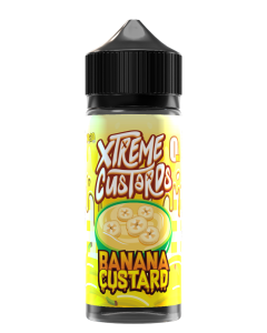 Banana Custard - Xtreme Custards E-liquid 120ml 