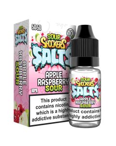 Sour Shockers Salts Apple Raspberry 10ml eliquid