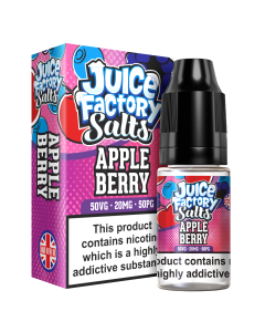 Apple Berry - Juice Factory Salts E-liquid 10ml 