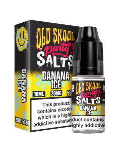 Banana Ice - Old Skool Party Salts E-liquid 10ml 