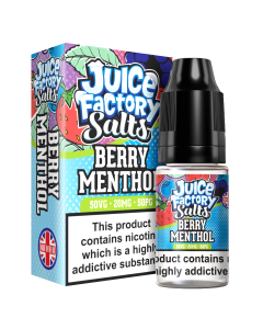 Berry Menthol - Juice Factory Salts E-liquid 10ml