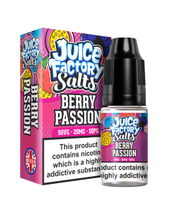 Berry Passion - Juice factory Salts E-liquid 10ml 