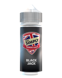Blackjack - Vape Simply E-liquid 120ml