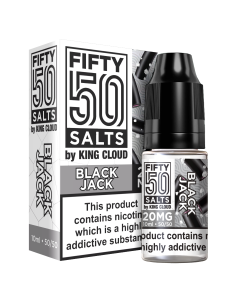 Blackjack  - Fifty 50 Salts E-liquid 10ml 