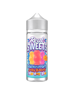 Real Sweets Blackcurrant Jelly Babies 120ml e-liquid  