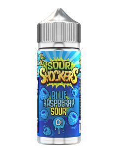 Sour Shockers Blue Rasp 120ml eliquid