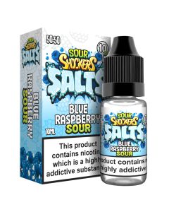 Sour Shockers Salts Blue Raspberry 10ml eliquid