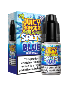 Blue Razz - Juicy Ranger Sour Salts E-liquid 10ml 