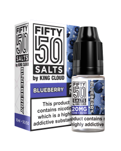 Blueberry - Fifty 50 Salts E-liquid 10ml 