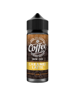 Salted Carmel latte - Coffee Co E-liquid 120ml 