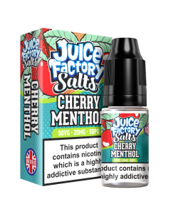 Cherry Menthol - Juice Factory Salts E-liquid 10ml 