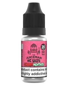 Cherry Menthol - The Juiceman Salts E-liquid (1 x10ml) 