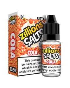 Zillions Nic Salts 10ml Cola 