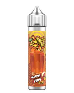 Lollipop Jar Caramel Pops 60ml eliquid