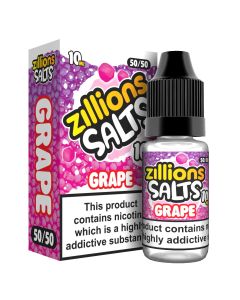 Zillions Nic Salts Grape 10ml