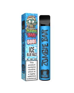 Zombie Bar disposable e-cig 2ml 20mg up to 600 puffs Ice Blue Razz