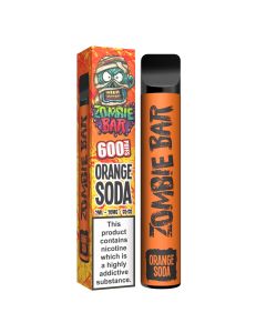 Zombie Bar disposable e-cig Orange Soda 600 puffs