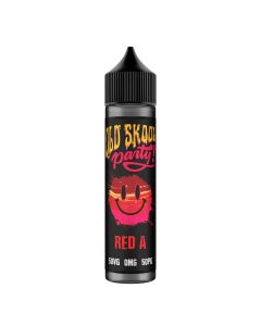 Red A e-liquid 60ml shortfill Old Skool Party - Blackstone 