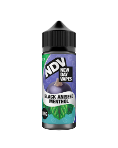 Black Aniseed Menthol - NDV E-liquid 120ml 