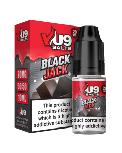 Black Jack - VU9 Salts E-liquid 10ml 