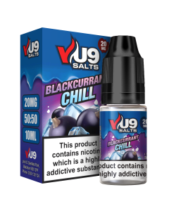 Blackcurrant Chill -VU9 Salts E-liquid 10ml 