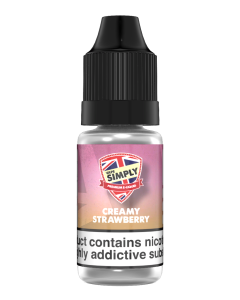 Creamy Strawberry - Vape Simply E-liquid 10ml 