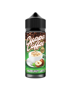 Hazelnut Latte - Cuppa Coffee E-liquid 120ml 