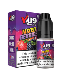 Mixed Berries - VU9 Salts E-liquid 10ml 