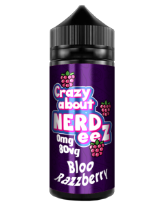 Bloo Razzberry- Crazy about Nerdeez E-liquid 120ml