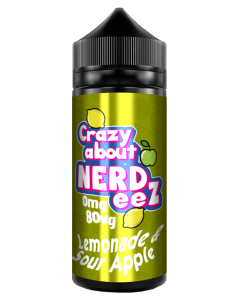 lemonade & sour apple - Crazy about Nerdeez E-liquid 120ml