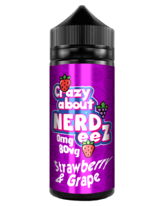 Strawberry & Grape - Crazy about Nerdeez E-liquid 120ml