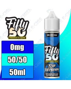 Blue Raspberry -Fifty 50 E-liquid 60ml 
