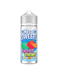 Real Sweets Fruit Chews 120ml e-liquid 
