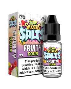 Sour Shockers Salts Fruity 10ml eliquid