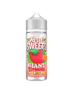 Real Sweets Giant Strawbs 120ml eliquid