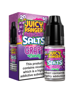 Grape Candy -Juicy Ranger Hard Candy Salts E-liquid 10ml 