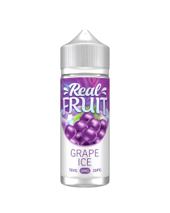 Real Fruit Grape Ice 120ml e-liquid 
