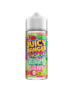 Green Apple & Cherry - Juicy Ranger Misfits E-liquid 120ml