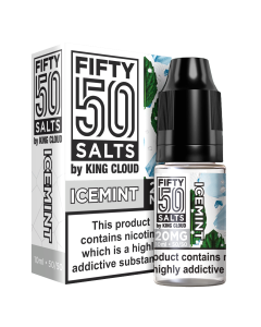 Ice Menthol - Fifty 50 Salts E-liquid 10ml 