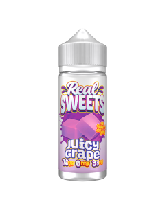 Real Sweets Juicy Grape 120ml e-liquid 