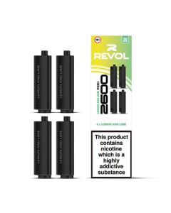 LEMON AND LIME POD SERIES  - Revol 2600  4in 1 Replacement Pods 