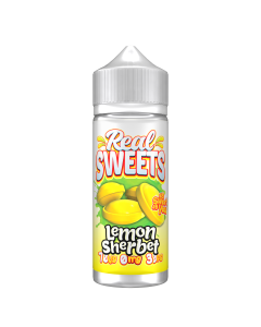 Real Sweets Lemon Sherbet 120ml e-liquid 