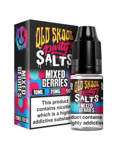 Mixed Berries - old Skool party Salts E-liquid 10ml 