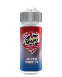 Mixed Berries- Vape Simply E-liquid 120ml