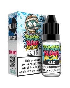 Zombie Blood Nic Salts Mr Blue e-liquid 