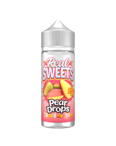 Real Sweets Pear Drops 120ml e-liquid 