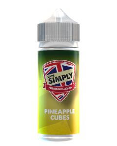 Pineapple Cubes - Vape Simply E-liquid 120ml