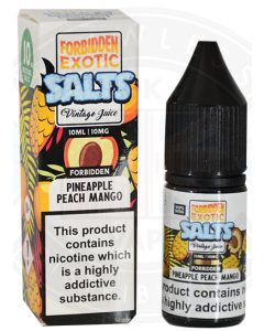 Pineapple Peach Mango - Forbidden Exotic Salts E-liquid 10ml 