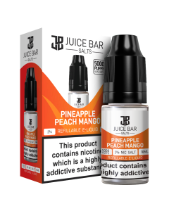 Pineapple Peach mango - Juice Bar Salts E liquid 10ml