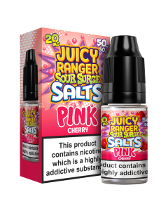Pink Cherry - Juicy Ranger Sour Salts E-liquid 10ml 
